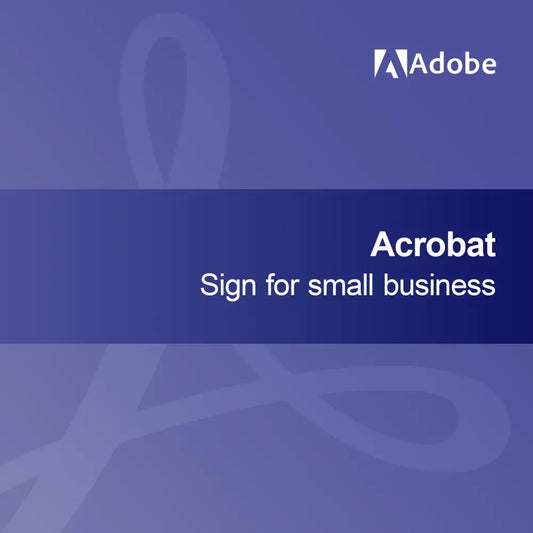 Küçük işletmeler için Acrobat Sign