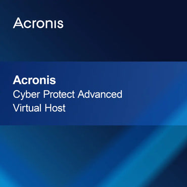 Acronis Cyber Protect Gelişmiş Sanal Sunucu
