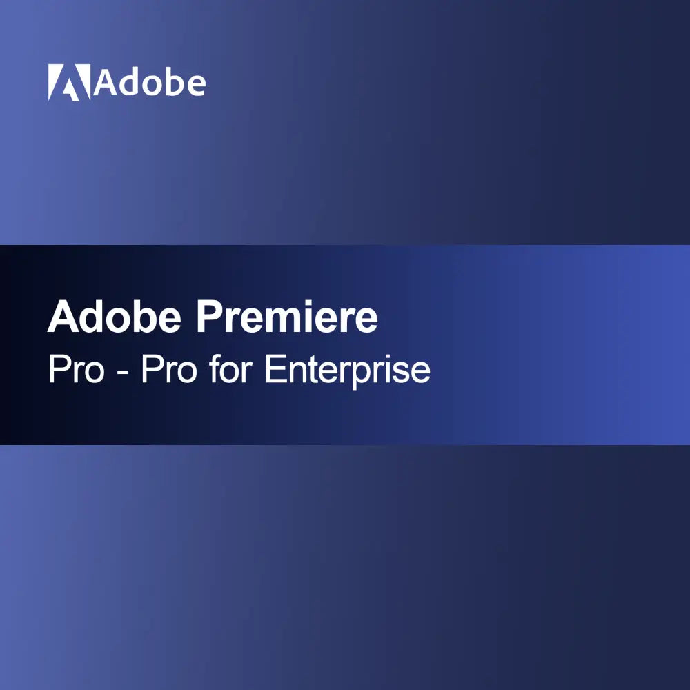 Adobe Premiere Pro - Kurumsal için Pro