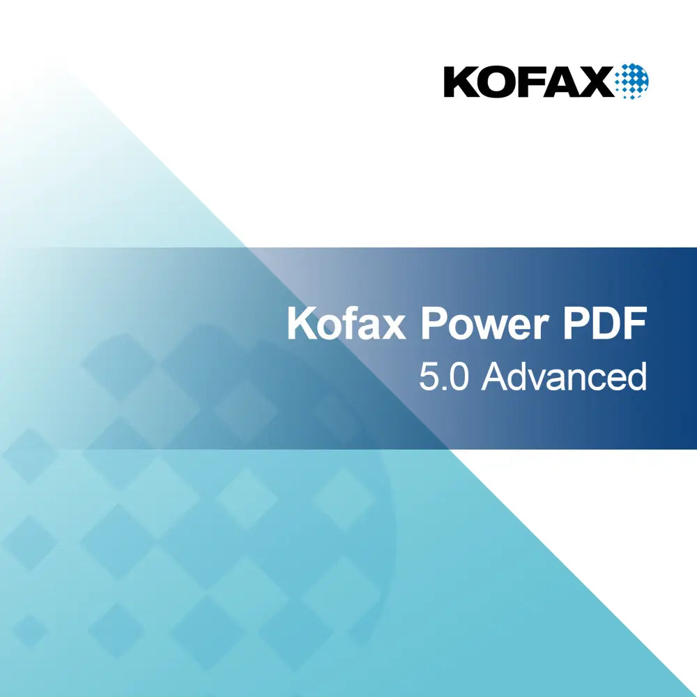 Kofax Power PDF 5.0 Gelişmiş