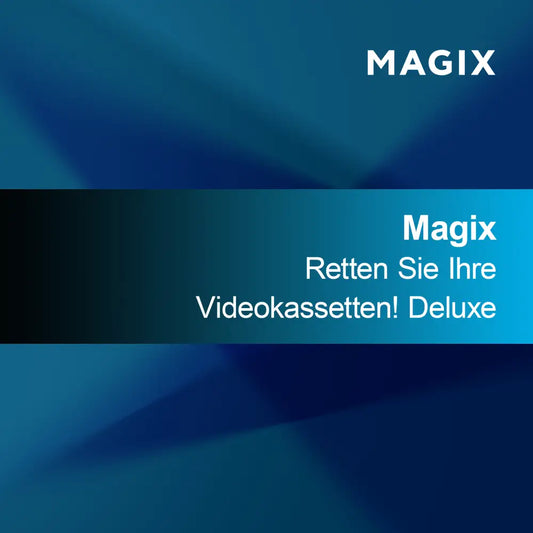 MAGIX Video Kasetlerinizi Kurtarın! Deluxe