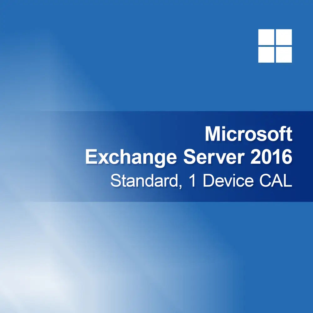 Microsoft Exchange Server 2016 Standard, 1 Cihaz CAL