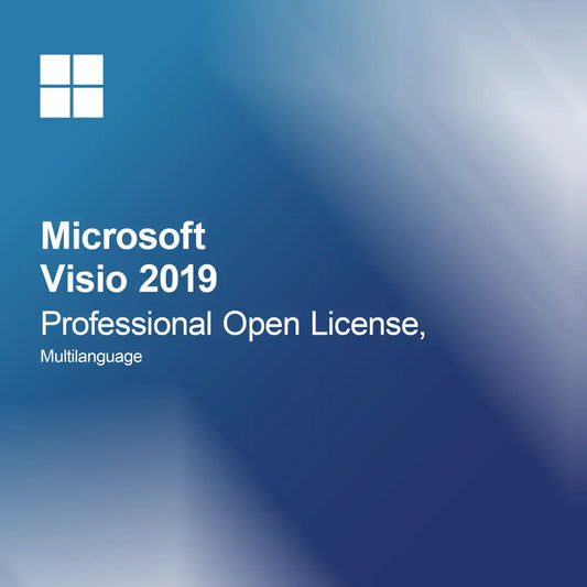 Microsoft Visio 2019 Professional Open License, Multilanguage