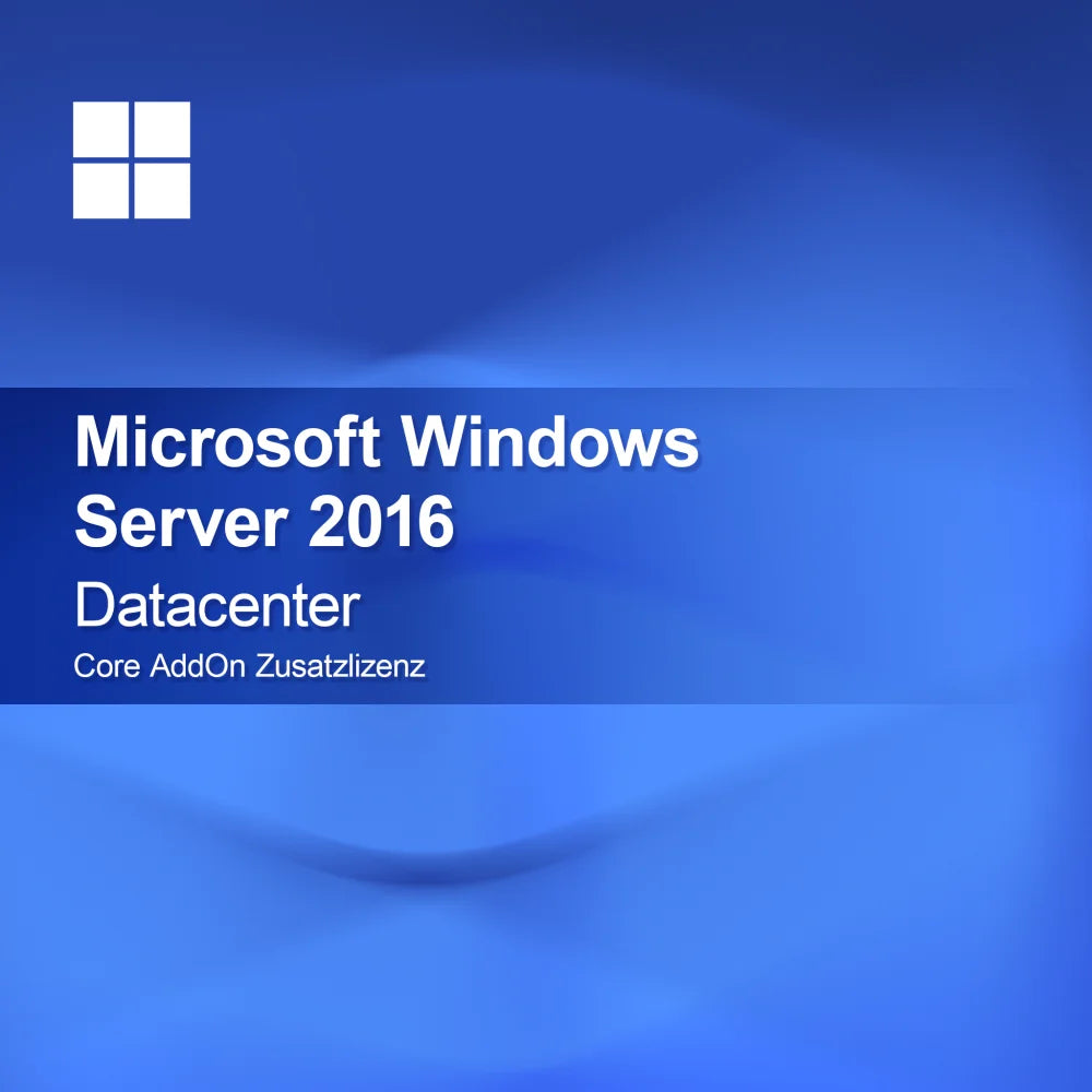 Microsoft Windows Server 2016 Datacenter, Core Eklenti Ek Lisans