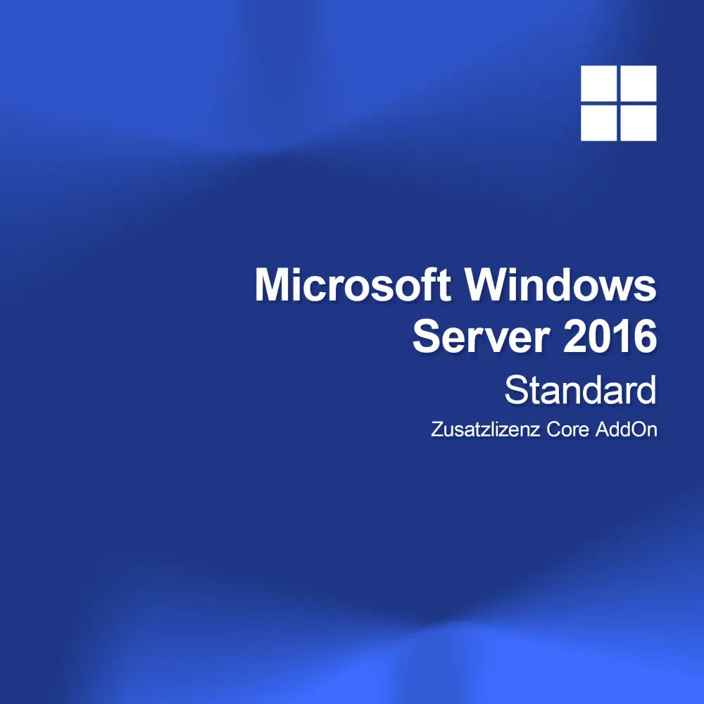 Microsoft Windows Server 2016 Standard Ek Lisans Core Eklentisi