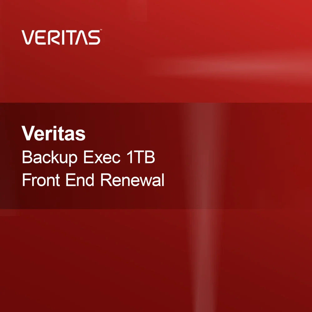 Veritas Backup Exec 1TB Ön Uç Yenileme