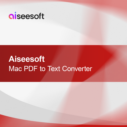 Aiseesoft Mac PDF'den Metne Dönüştürücü