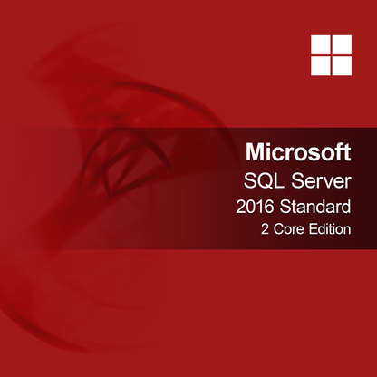 Microsoft SQL Server 2016 Standard - edice 2 jádra