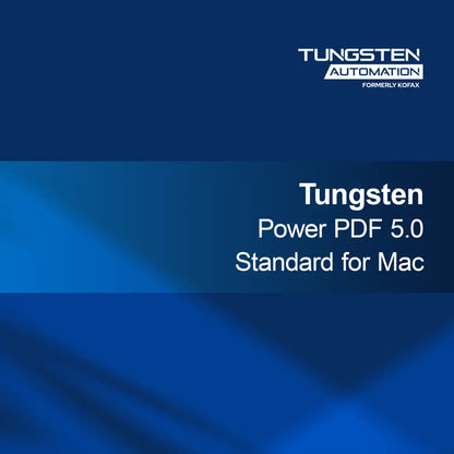 Tungsten Power PDF 5.0 Mac için Standart